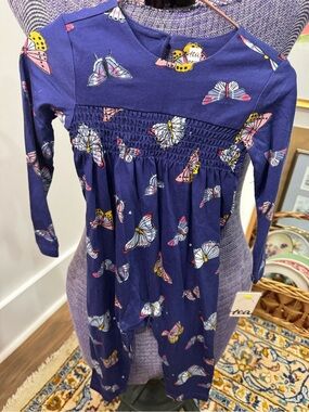 Tea collection butterfly romper 18-24 months NWT